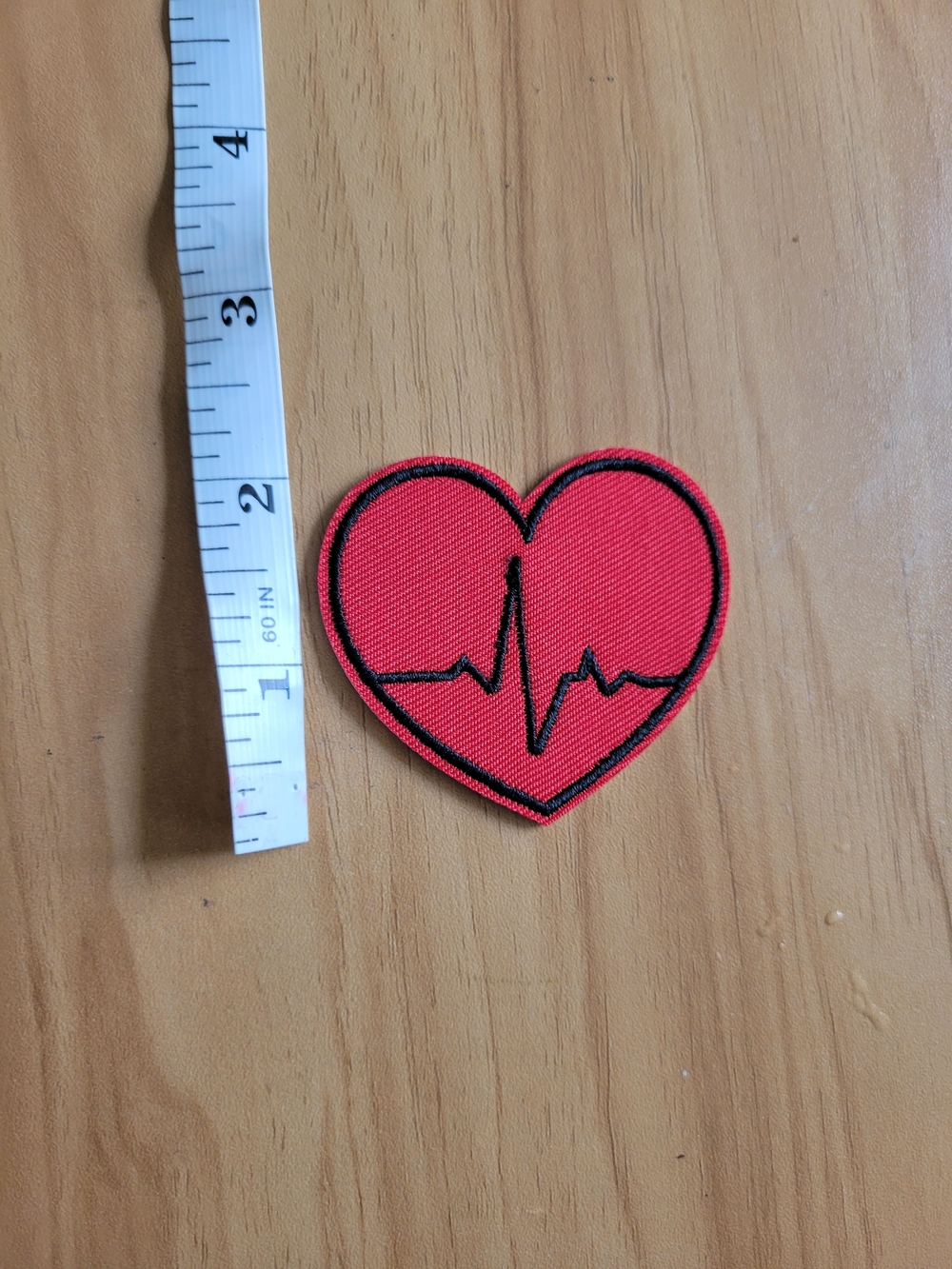 ๐งNEW๐ง Red Heart ECG Patch - Wearable Health Style